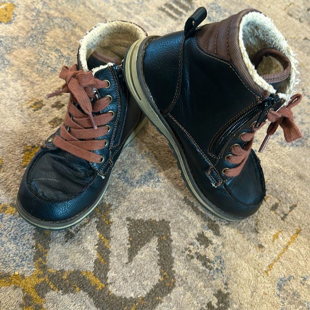 Sprox Boy Sz 1 Zip Up Boots